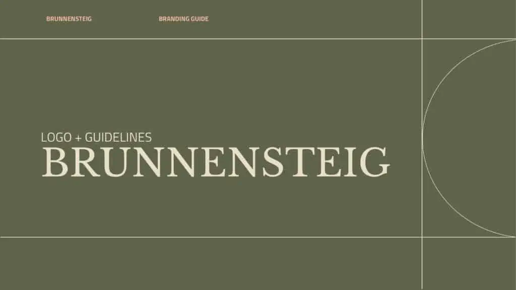 The brunnenstegig book cover features a mesmerizing Real Estate Logo that beautifully captures the essence of branding.