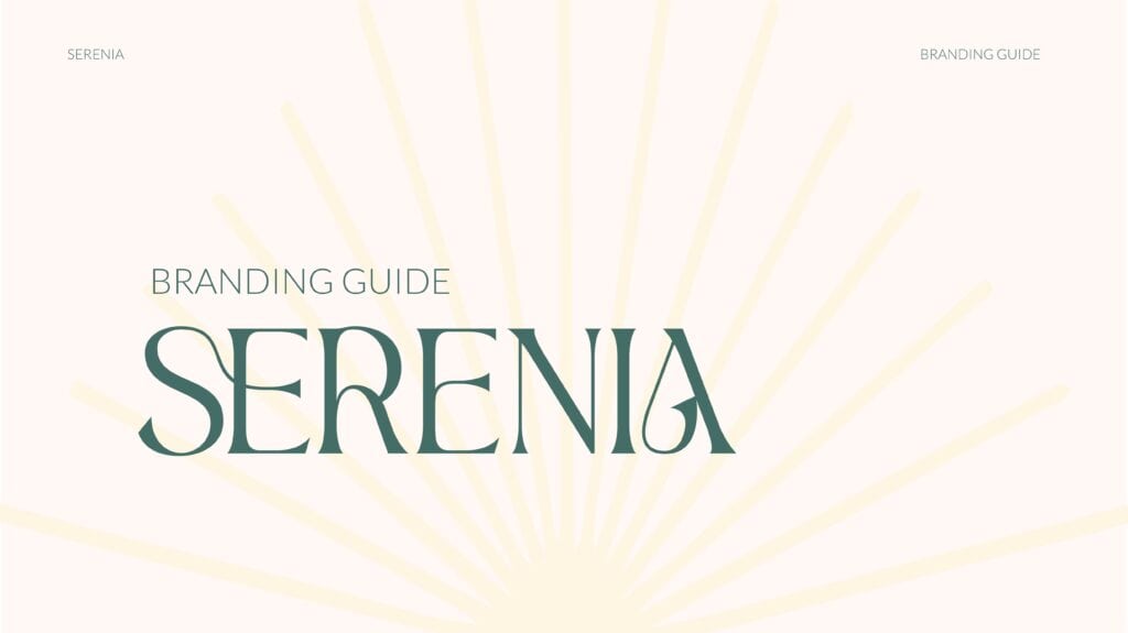 Der Serena Immobilien Branding Guide ist eine umfassende Ressource, die Richtlinien und Best Practices für die Erstellung und Umsetzung einer zusammenhängenden Markenidentität bietet. Von der Gestaltung eines wirkungsvollen Logos bis hin zur Etablierung der Markenkonsistenz in verschiedenen Bereichen