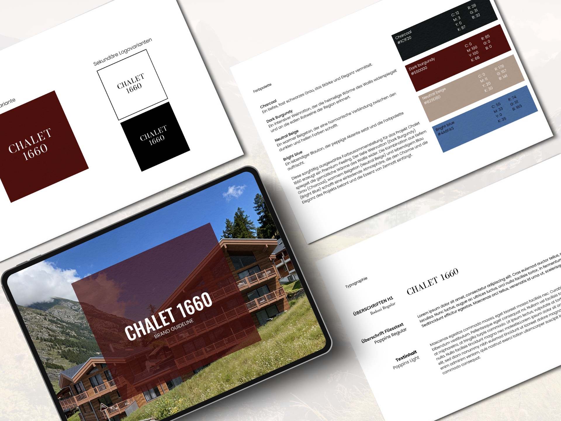 Branding Chalet 1660